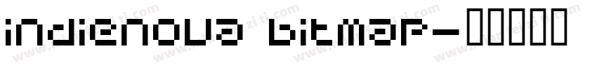 indienova bitmap字体转换